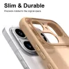 Coque arrière Phonesta AirFrost pour Nothing Phone (4a) Pro - Beige sable mat 5
