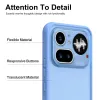 Coque arrière Phonesta AirFrost pour Nothing Phone (4a) Pro - Bleu saphir mat 6