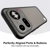 Coque arrière Phonesta AirFrost pour Nothing Phone (4a) Pro - Noir mat 4