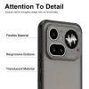 Coque arrière Phonesta AirFrost pour Nothing Phone (4a) Pro - Noir mat 6