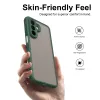 Coque arrière Phonesta AirFrost pour Samsung Galaxy A27 - Vert mat 1