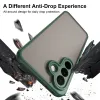 Coque arrière Phonesta AirFrost pour Samsung Galaxy A27 - Vert mat 3