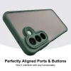 Coque arrière Phonesta AirFrost pour Samsung Galaxy A27 - Vert mat 4