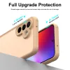 Coque arrière Phonesta AirFrost pour Samsung Galaxy A27 - Beige sable mat 2