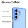 Coque arrière Phonesta AirFrost pour Samsung Galaxy A27 - Bleu saphir mat 6