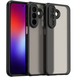 Coque arrière Phonesta AirFrost pour Samsung Galaxy A27 - Noir mat