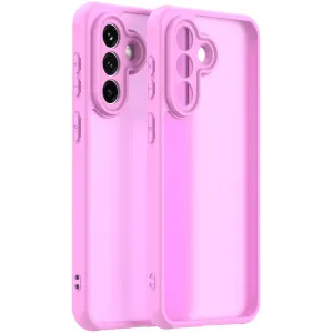 Coque arrière Phonesta AirFrost pour Samsung Galaxy A37 - Rose bonbon mat