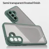 Coque arrière Phonesta AirFrost pour Samsung Galaxy A37 - Vert mat 3