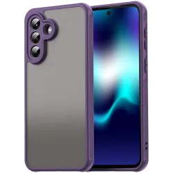 Coque arrière Phonesta AirFrost pour Samsung Galaxy A37 - Violet mat