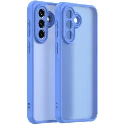 Coque arrière Phonesta AirFrost pour Samsung Galaxy A37 - Bleu saphir mat