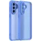 Coque arrière Phonesta AirFrost pour Samsung Galaxy A37 - Bleu saphir mat