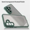 Coque arrière Phonesta AirFrost pour Samsung Galaxy A57 - Vert mat 3