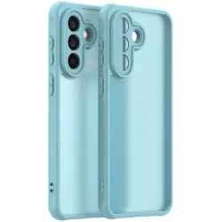 Coque arrière Phonesta AirFrost pour Samsung Galaxy A57 - Bleu givré mat