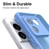 Coque arrière Phonesta AirFrost pour Sony Xperia 1 VIII - Bleu saphir mat 5