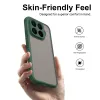 Coque arrière Phonesta AirFrost pour Xiaomi 17T - Vert mat 1