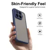 Coque arrière Phonesta AirFrost pour Xiaomi 17T Pro - Bleu mat 1