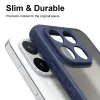 Coque arrière Phonesta AirFrost pour Xiaomi 17T Pro - Bleu mat 5