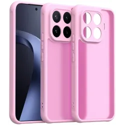 Coque arrière Phonesta AirFrost pour Xiaomi 17T Pro - Rose bonbon mat