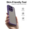Coque arrière Phonesta AirFrost pour Xiaomi 17T Pro - Violet mat 1