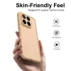 Coque arrière Phonesta AirFrost pour Xiaomi 17T Pro - Beige sable mat 1