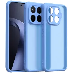 Coque arrière Phonesta AirFrost pour Xiaomi 17T Pro - Bleu saphir mat