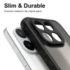 Coque arrière Phonesta AirFrost pour Xiaomi 17T Pro - Noir mat 5