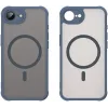 Coque arrière Phonesta AirFrost avec MagSafe pour Apple iPhone 17e/16e - Bleu mat 1