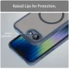 Coque arrière Phonesta AirFrost avec MagSafe pour Apple iPhone 17e/16e - Bleu mat 6