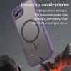 Coque arrière Phonesta AirFrost avec MagSafe pour Apple iPhone 17e/16e - Violet mat 5