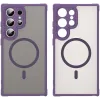 Coque arrière Phonesta AirFrost avec MagSafe pour Samsung Galaxy S25 Ultra - Violet mat 1