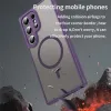 Coque arrière Phonesta AirFrost avec MagSafe pour Samsung Galaxy S25 Ultra - Violet mat 4