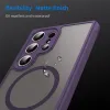 Coque arrière Phonesta AirFrost avec MagSafe pour Samsung Galaxy S25 Ultra - Violet mat 7
