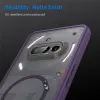 Coque arrière Phonesta AirFrost avec MagSafe pour Nothing Phone (3a) - Violet mat 5
