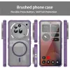 Coque arrière Phonesta AirFrost avec MagSafe pour Nothing Phone (3a) Pro - Violet mat 8