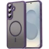 Coque arrière Phonesta AirFrost avec MagSafe pour Samsung Galaxy S25/S24 - Violet mat 0