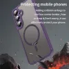 Coque arrière Phonesta AirFrost avec MagSafe pour Samsung Galaxy S25/S24 - Violet mat 2