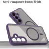 Coque arrière Phonesta AirFrost avec MagSafe pour Samsung Galaxy S25/S24 - Violet mat 3