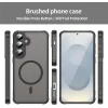 Coque arrière Phonesta AirFrost avec MagSafe pour Samsung Galaxy S25/S24 - Noir mat 8