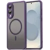 Coque arrière Phonesta AirFrost avec MagSafe pour Samsung Galaxy S25 Edge - Violet mat