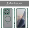 Coque arrière Phonesta AirFrost avec MagSafe pour Motorola Edge 60 / Edge 60 Fusion - Vert mat 8