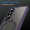 Coque arrière Phonesta AirFrost avec MagSafe pour Sony Xperia 1 VII - Violet mat 6