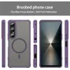 Coque arrière Phonesta AirFrost avec MagSafe pour Sony Xperia 1 VII - Violet mat 8