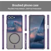 Coque arrière Phonesta AirFrost avec MagSafe pour Samsung Galaxy Z Flip 7 - Violet mat 8