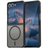 Coque arrière Phonesta AirFrost avec MagSafe pour Samsung Galaxy Z Flip 7 - Noir mat
