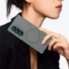 Coque arrière Phonesta AirFrost avec MagSafe pour Samsung Galaxy Z Fold 7 - Vert mat 4