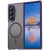 Coque arrière Phonesta AirFrost avec MagSafe pour Samsung Galaxy Z Fold 7 - Violet mat