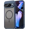 Coque arrière Phonesta AirFrost avec MagSafe pour Google Pixel 10 Pro - Bleu mat 0