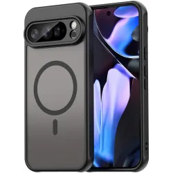 Coque arrière Phonesta AirFrost avec MagSafe pour Google Pixel 10 Pro XL - Noir mat