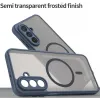 Coque arrière Phonesta AirFrost avec MagSafe pour Samsung Galaxy A17/A26 - Bleu mat 4