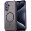 Coque arrière Phonesta AirFrost avec MagSafe pour Samsung Galaxy A17/A26 - Violet mat